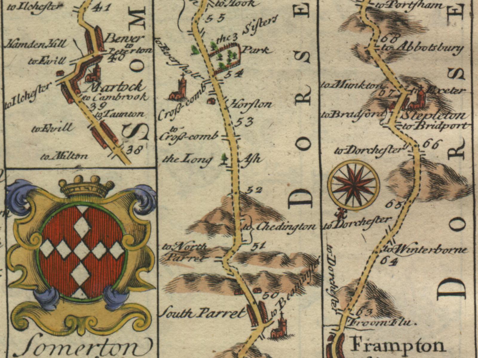 Desktop Background Images - Antique Road Maps