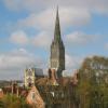 Salisbury Cathedral from a distance